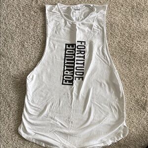 White Sleeveless Top